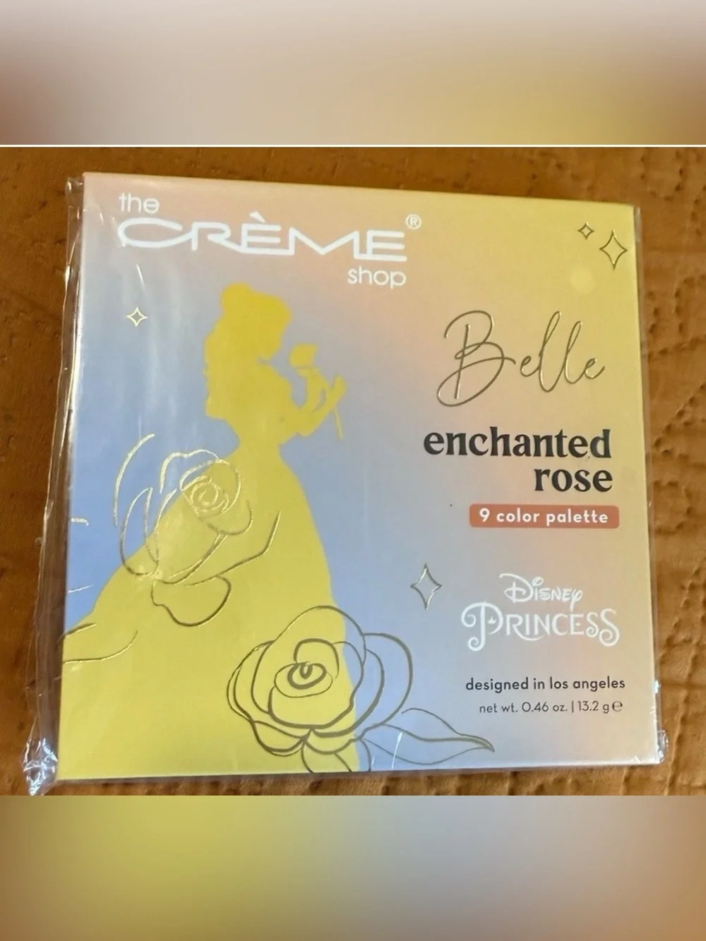 The Creme Shop Disney Princess Eyeshadow Palette Bundle Belle Cinderella NWT